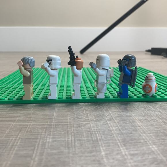 LEGO Star Wars Minifigure Lot Obi Wan Kenobi Stormtrooper Mandalorian Clone BB8 - Picture 11 of 12